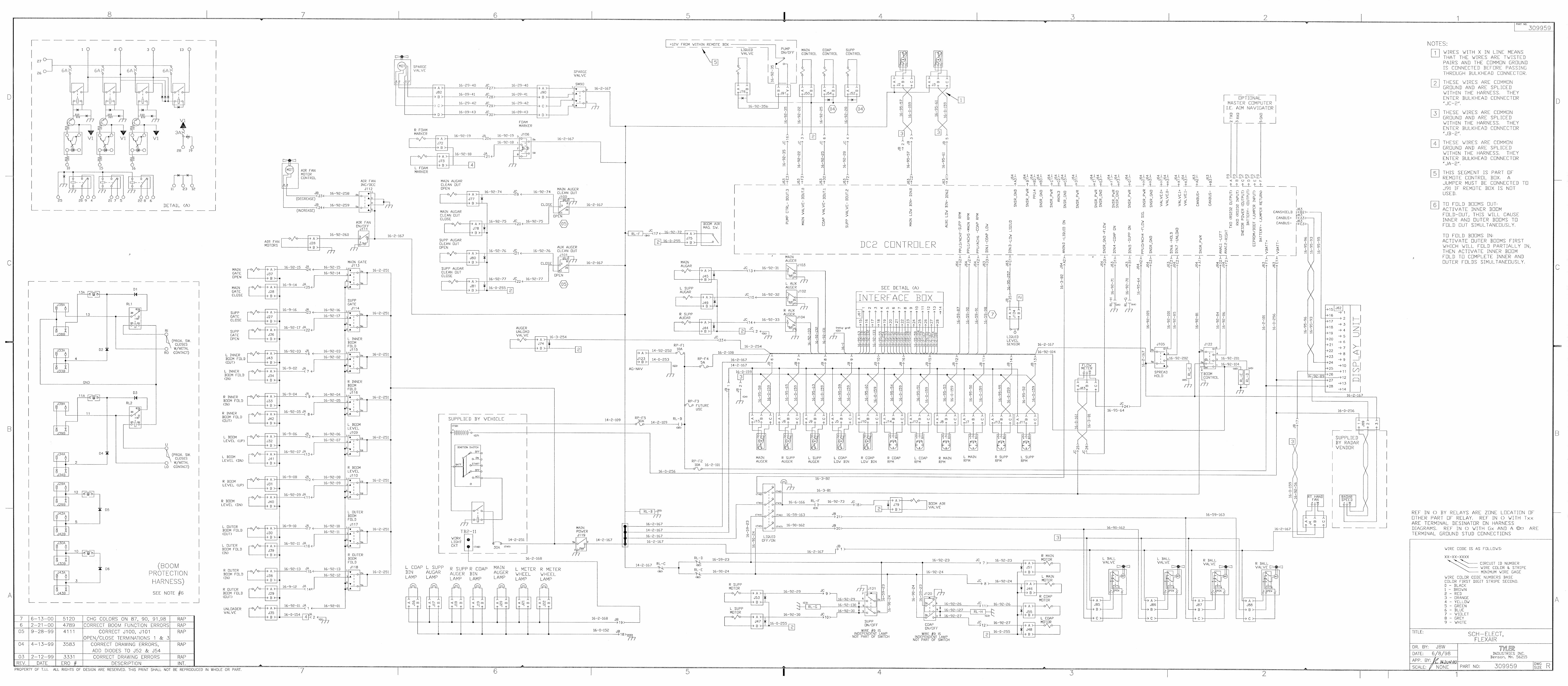 438 Flex-Air Electrical Schematic